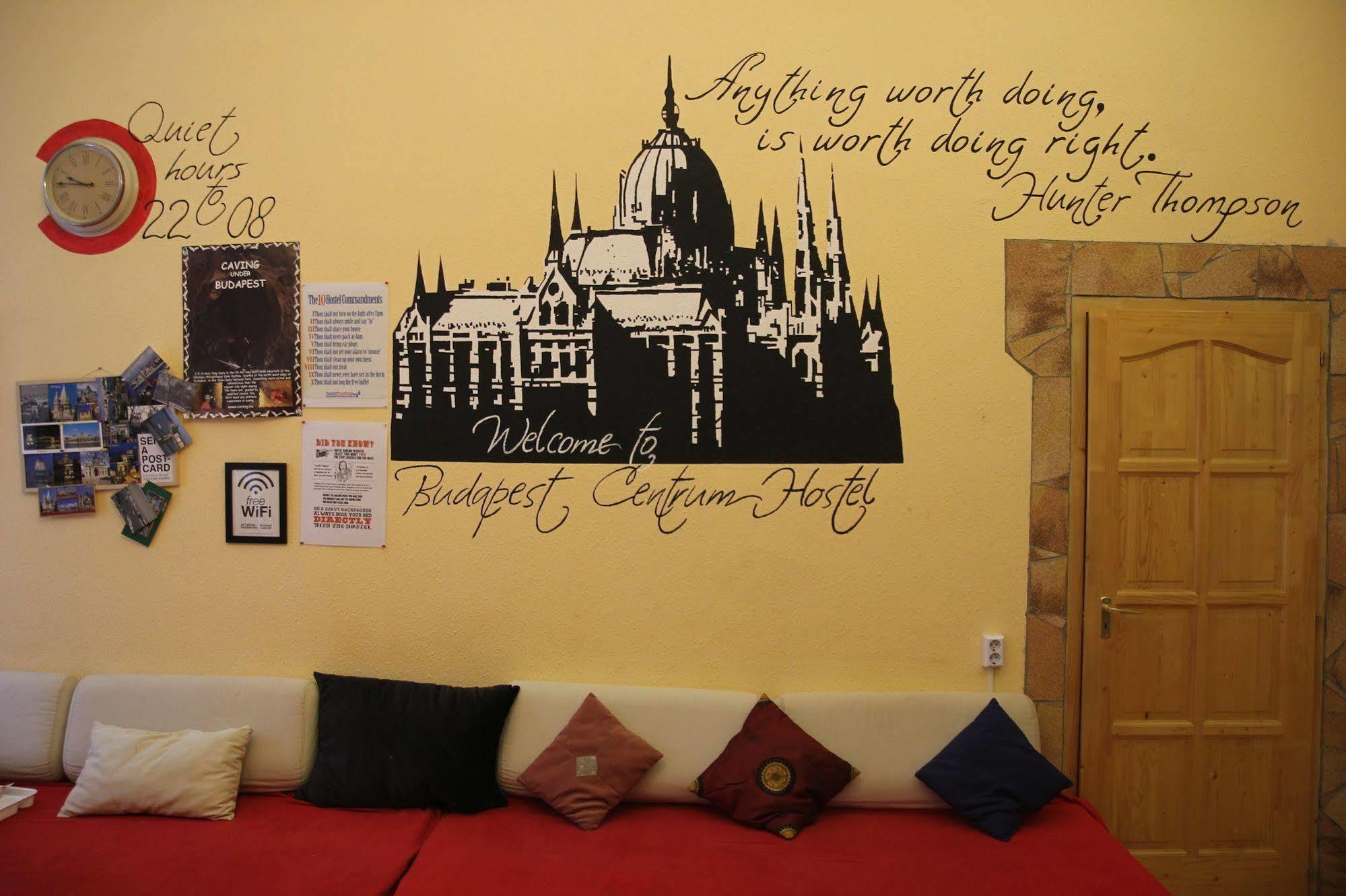 Budapest Centrum Cozy Hostel エクステリア 写真